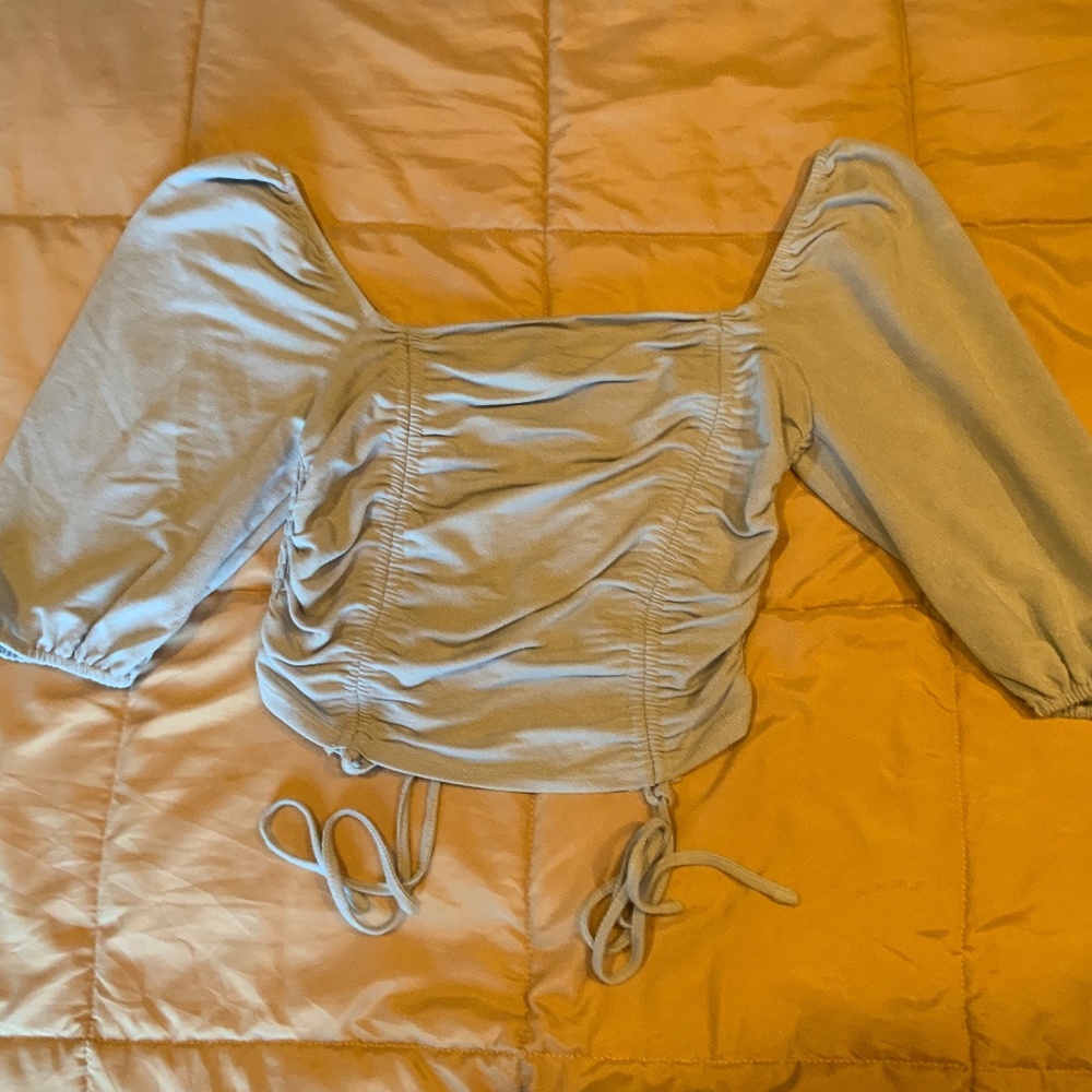 Baby Blue Blouse